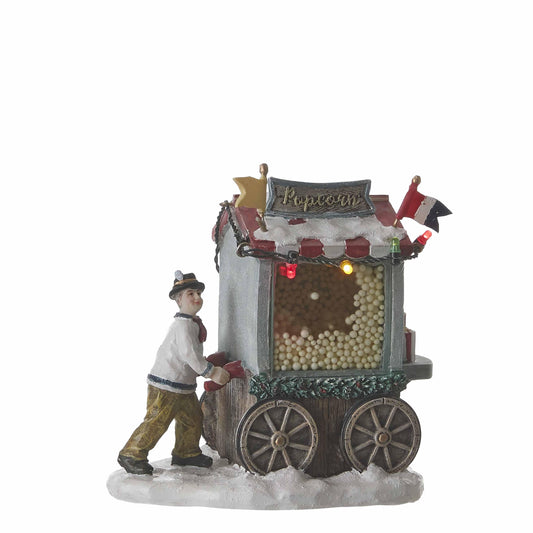 Tilbehør juleby luville lemax landsby popcorn