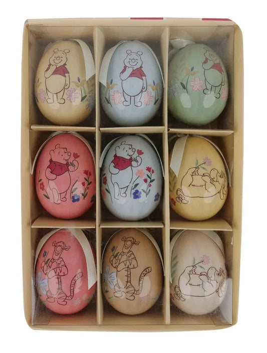 påske Disney Ole Brumm påskeegg, 9 stk (4,5 cm)