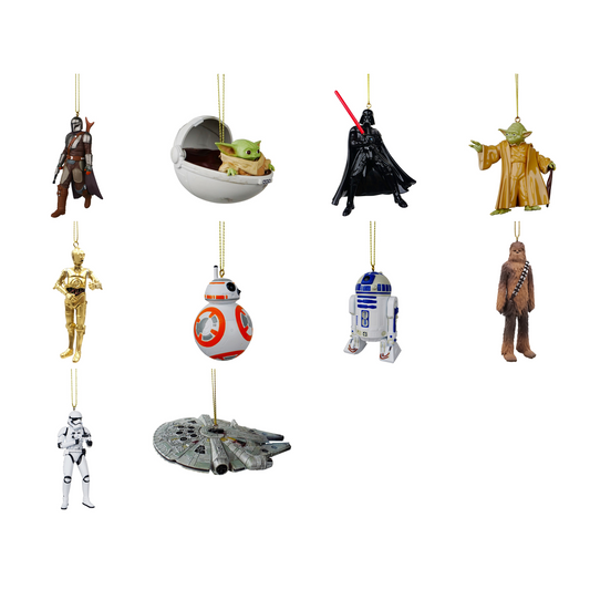SETT med alle våre STAR WARS FIGURER