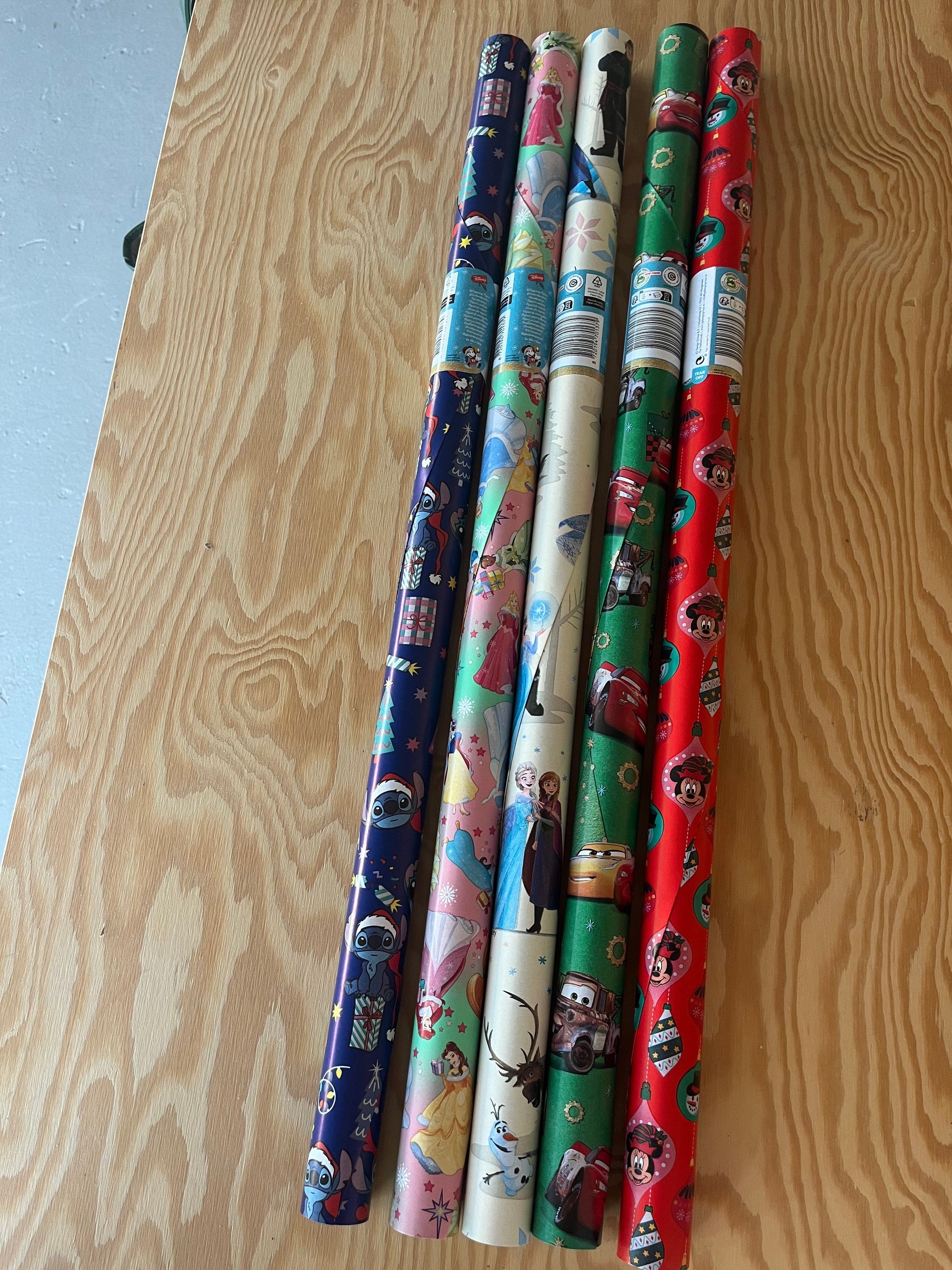 Tilbehør Disney gavepapir 200cm